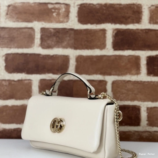 Hyper Peter handle mini bag-21*12.5*4.5CM top GG GUCCI Milano 0709